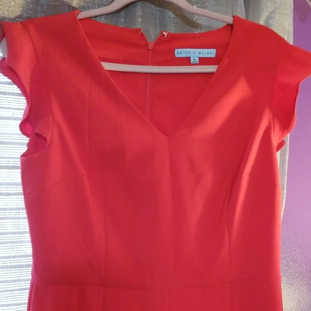Antonio Melani Tina Flutter Sleeve jumpsuit size 8